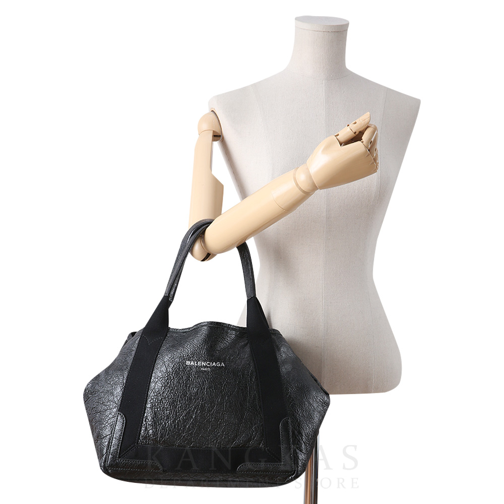 BALENCIAGA(USED)발렌시아가 339933 레더 카바스 토트백
