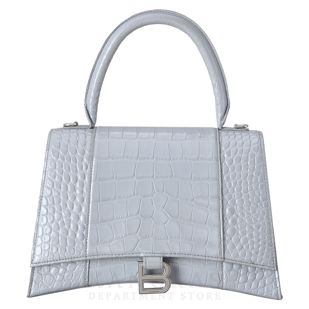 BALENCIAGA(USED)발렌시아가 619668 와니 패턴 아워글래스 탑 핸들백