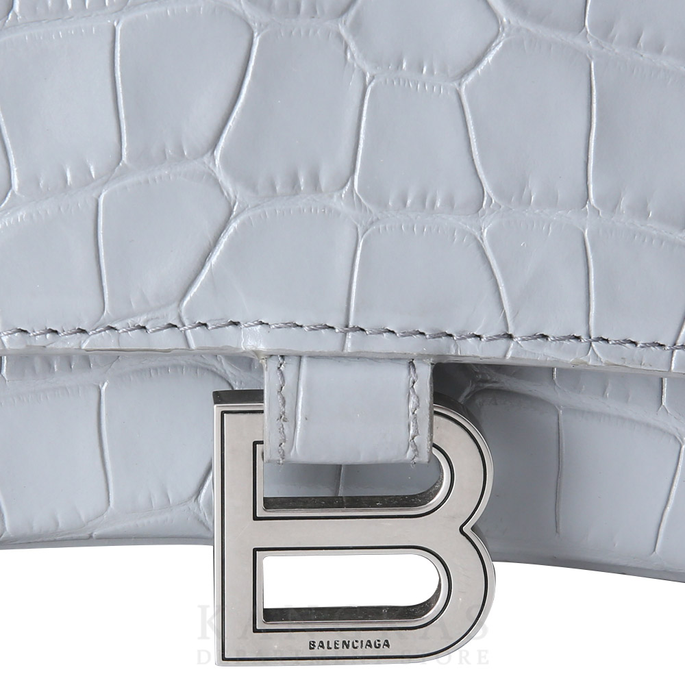 BALENCIAGA(USED)발렌시아가 619668 와니 패턴 아워글래스 탑 핸들백