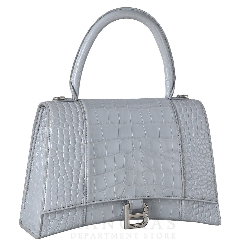 BALENCIAGA(USED)발렌시아가 619668 와니 패턴 아워글래스 탑 핸들백