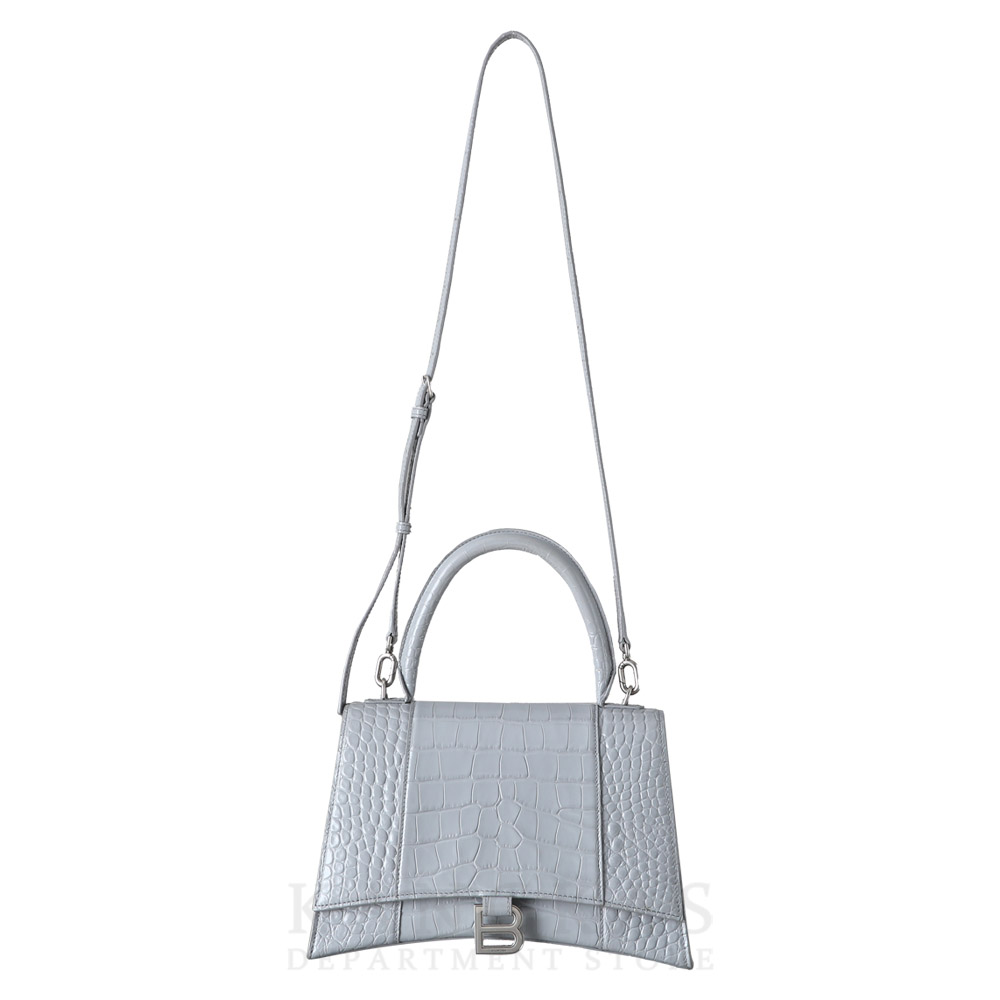 BALENCIAGA(USED)발렌시아가 619668 와니 패턴 아워글래스 탑 핸들백