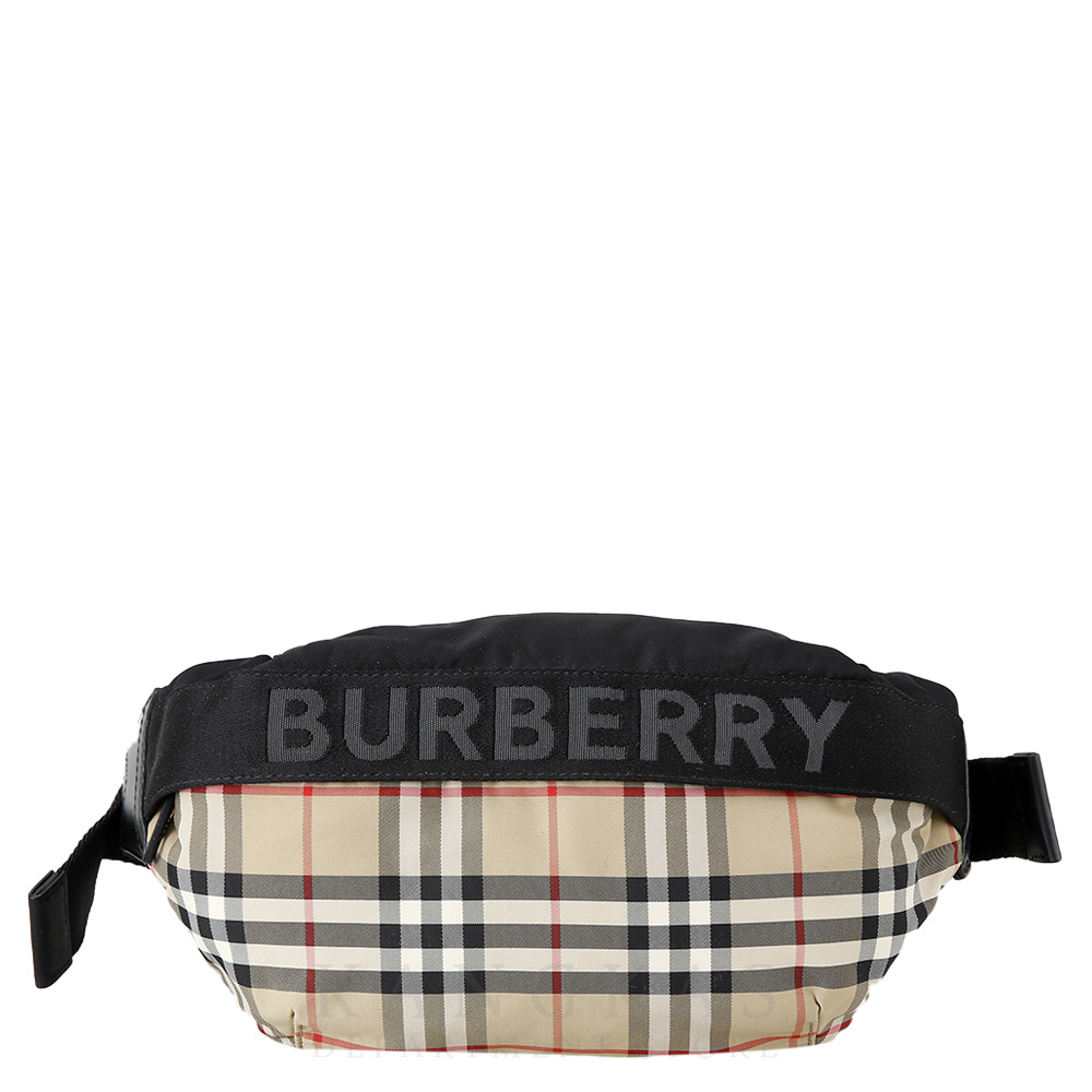 BURBERRY(USED)버버리 빈티지 체크 프린팅 범백