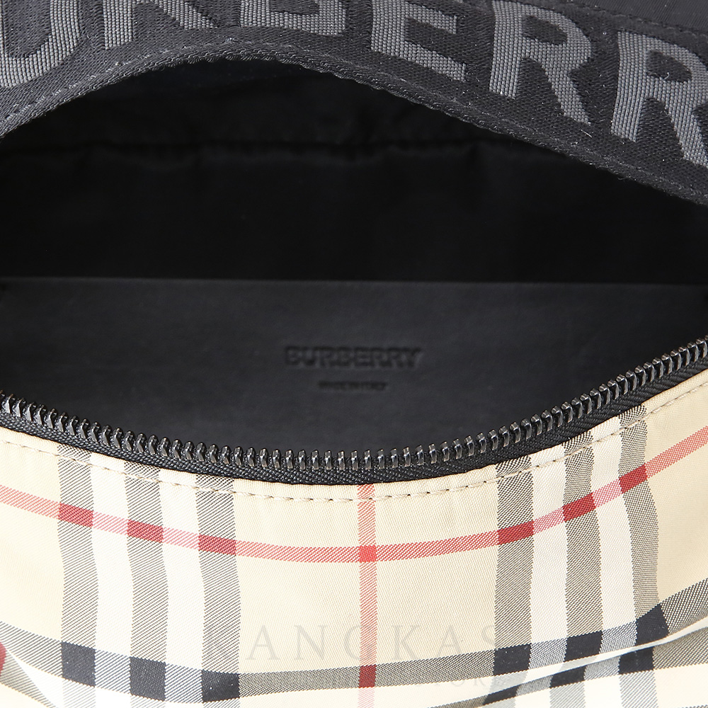 BURBERRY(USED)버버리 빈티지 체크 프린팅 범백