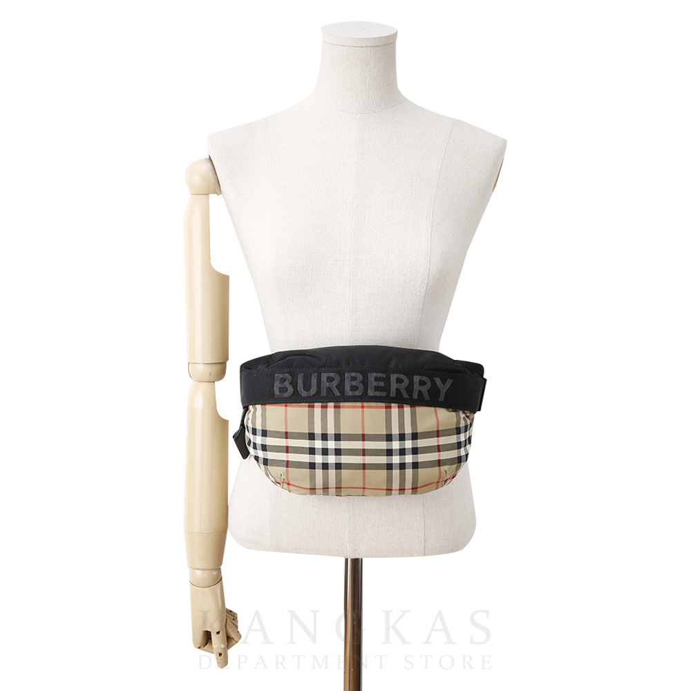 BURBERRY(USED)버버리 빈티지 체크 프린팅 범백