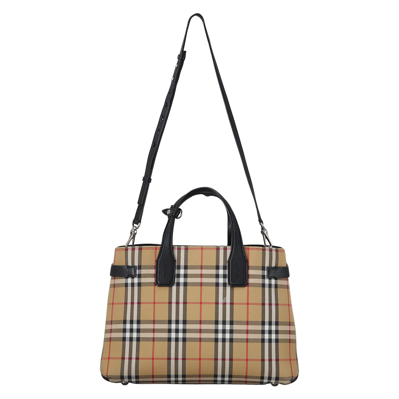 BURBERRY(USED)버버리 하우스체크 배너백 미듐