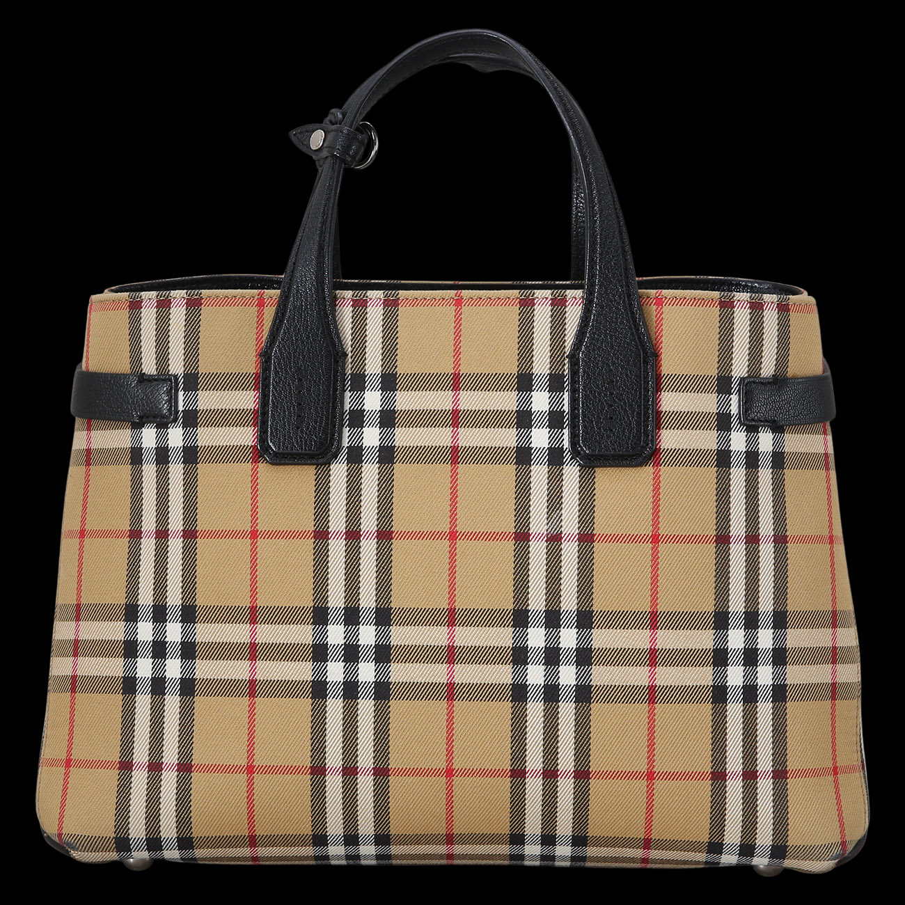 BURBERRY(USED)버버리 하우스체크 배너백 미듐