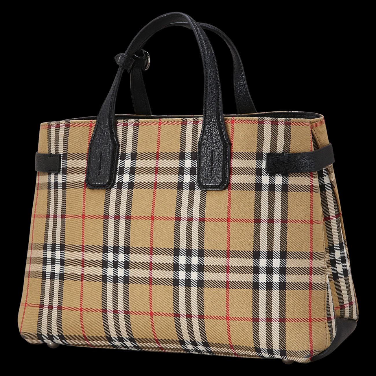 BURBERRY(USED)버버리 하우스체크 배너백 미듐