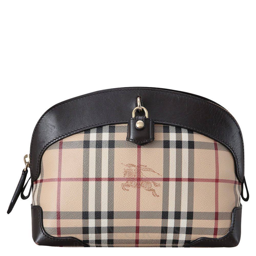 BURBERRY(USED)버버리 3942626 헤이마켓 체크 크로스백