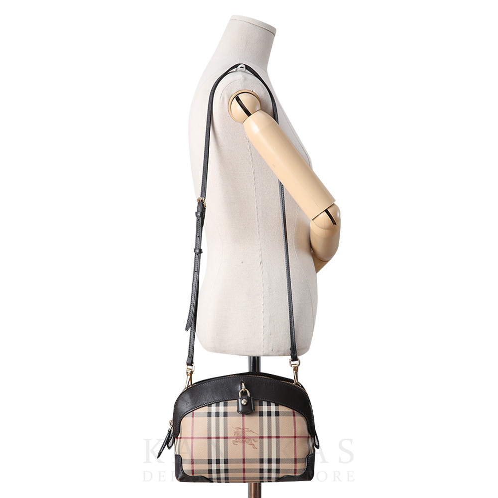 BURBERRY(USED)버버리 3942626 헤이마켓 체크 크로스백