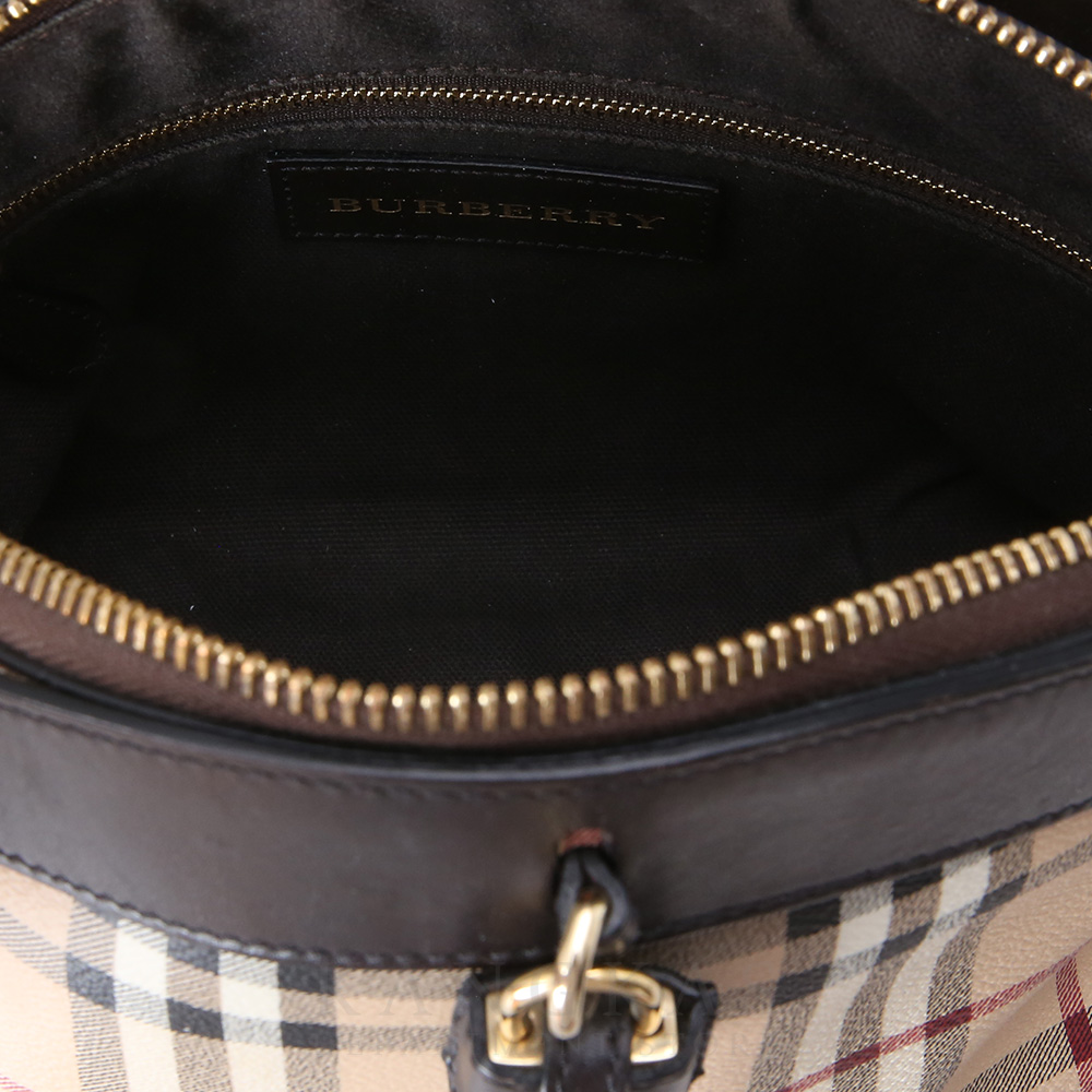 BURBERRY(USED)버버리 3942626 헤이마켓 체크 크로스백