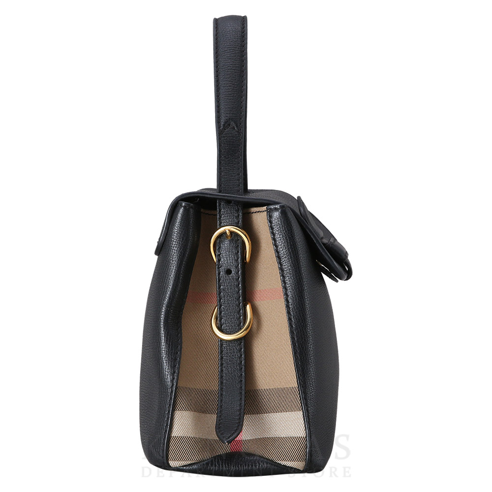 BURBERRY(USED)버버리 레더 체크 핸드백