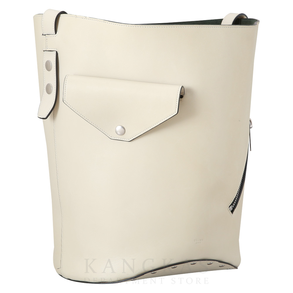 CELINE(USED)셀린느 레더 버킷백