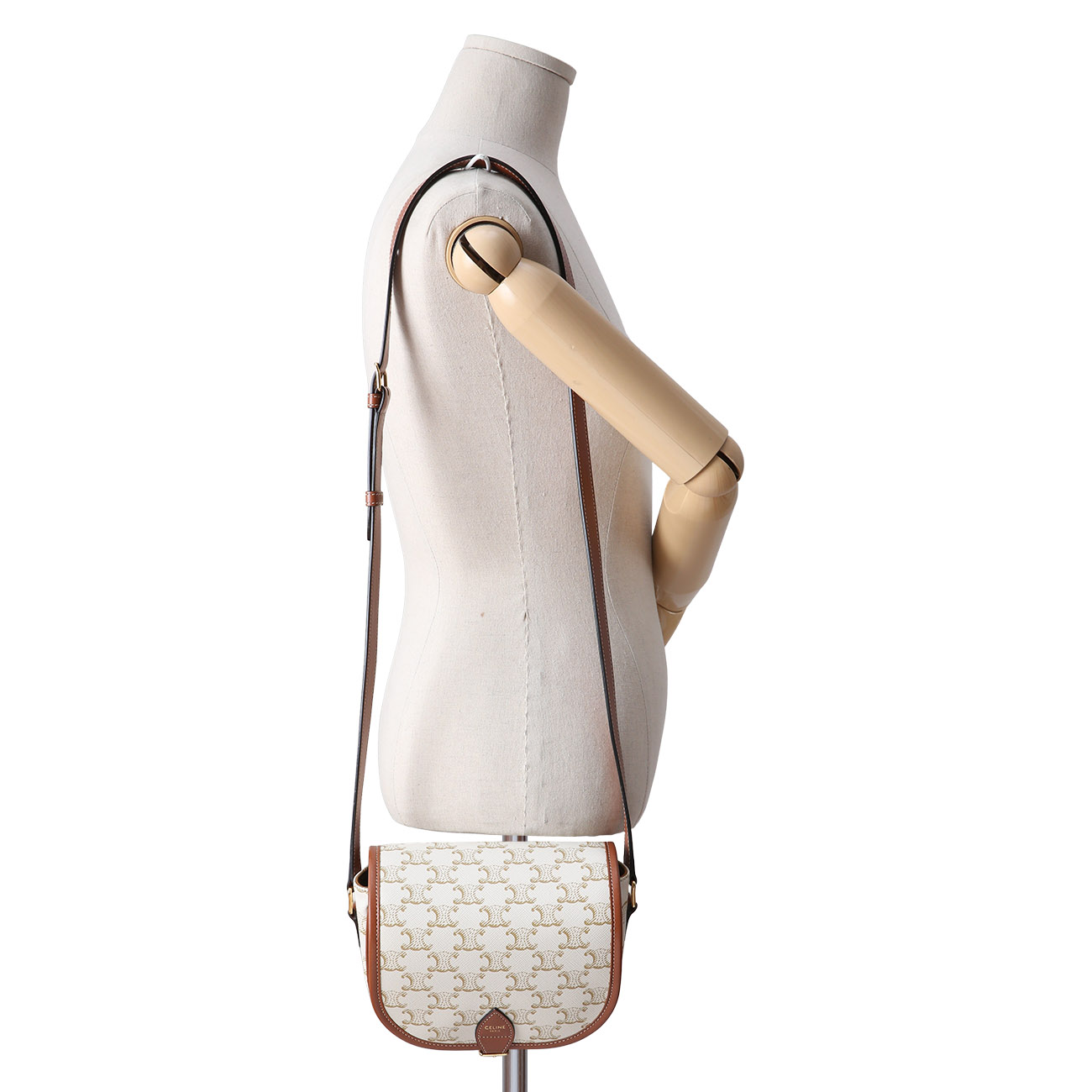 CELINE(USED)셀린느 트리오페 캔버스 폴코백