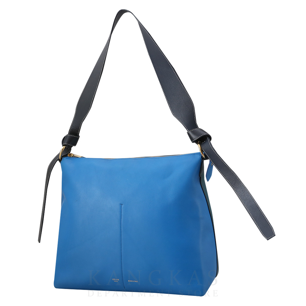 CELINE(USED)셀린느 시즌 레더 스트랩 호보 숄더백