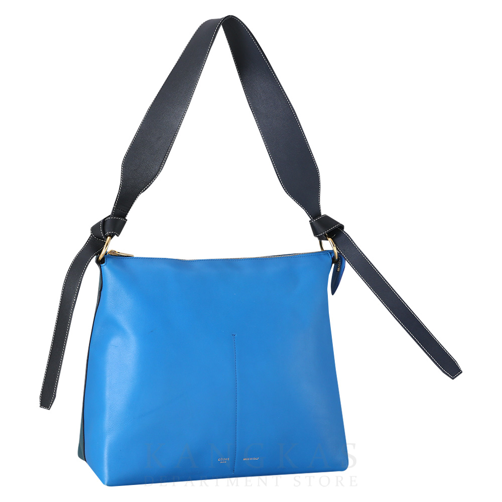 CELINE(USED)셀린느 시즌 레더 스트랩 호보 숄더백