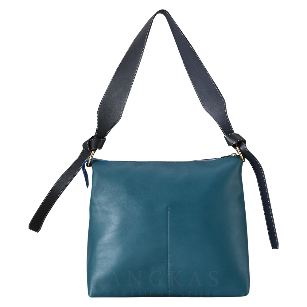 CELINE(USED)셀린느 시즌 레더 스트랩 호보 숄더백