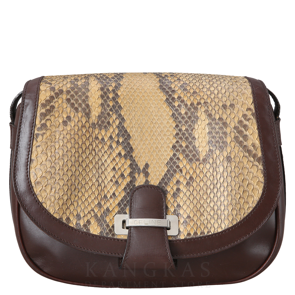 CELINE(USED)셀린느 레더 숄더백