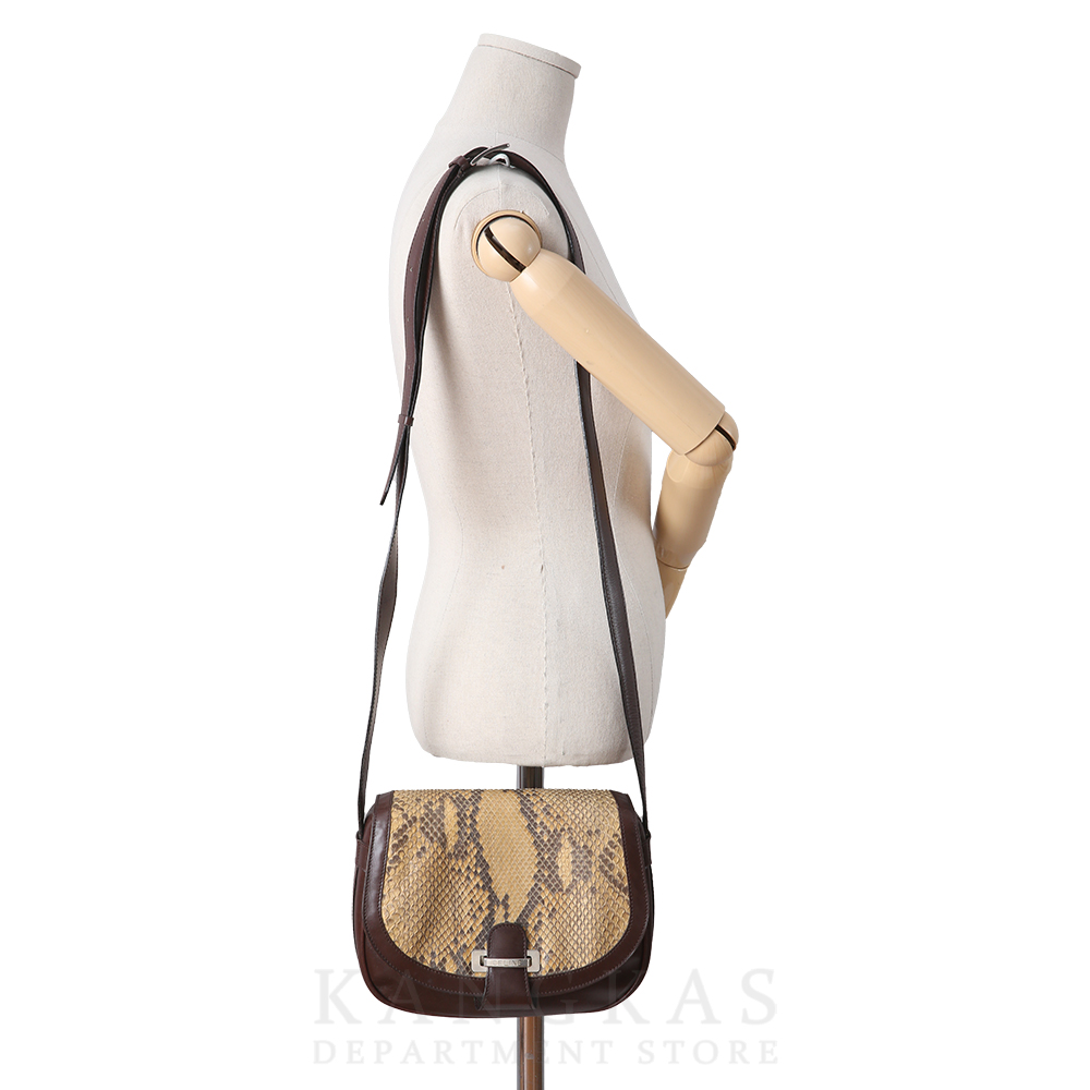 CELINE(USED)셀린느 레더 숄더백