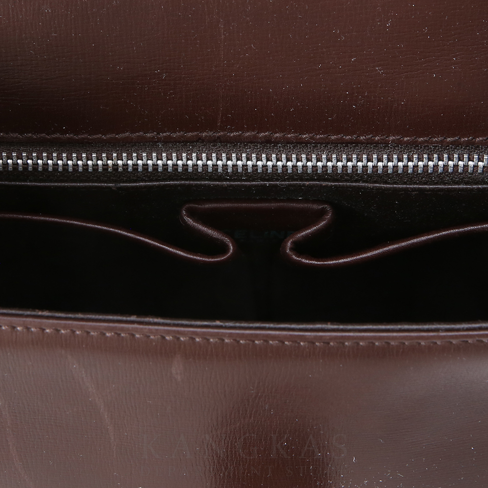 CELINE(USED)셀린느 레더 숄더백