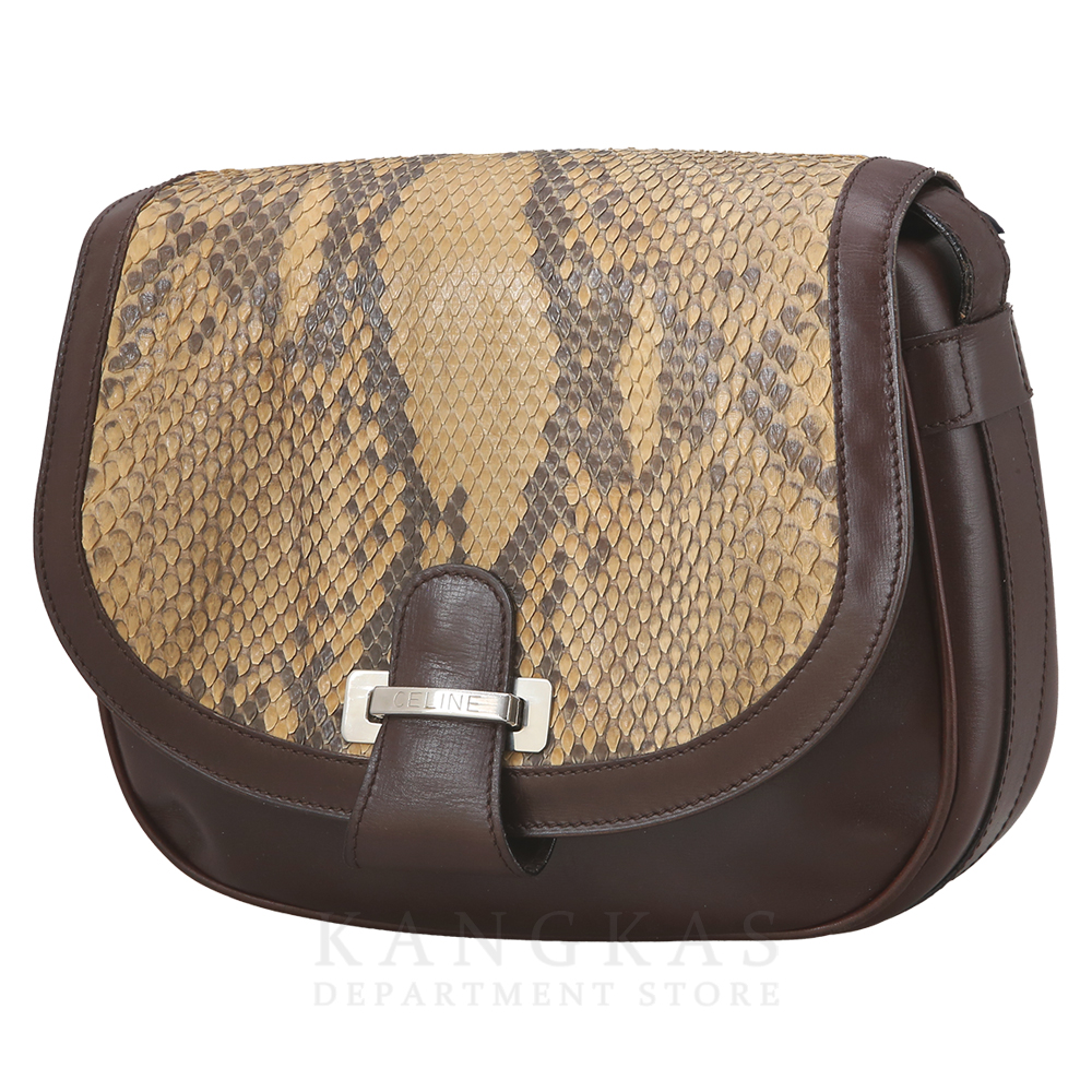 CELINE(USED)셀린느 레더 숄더백