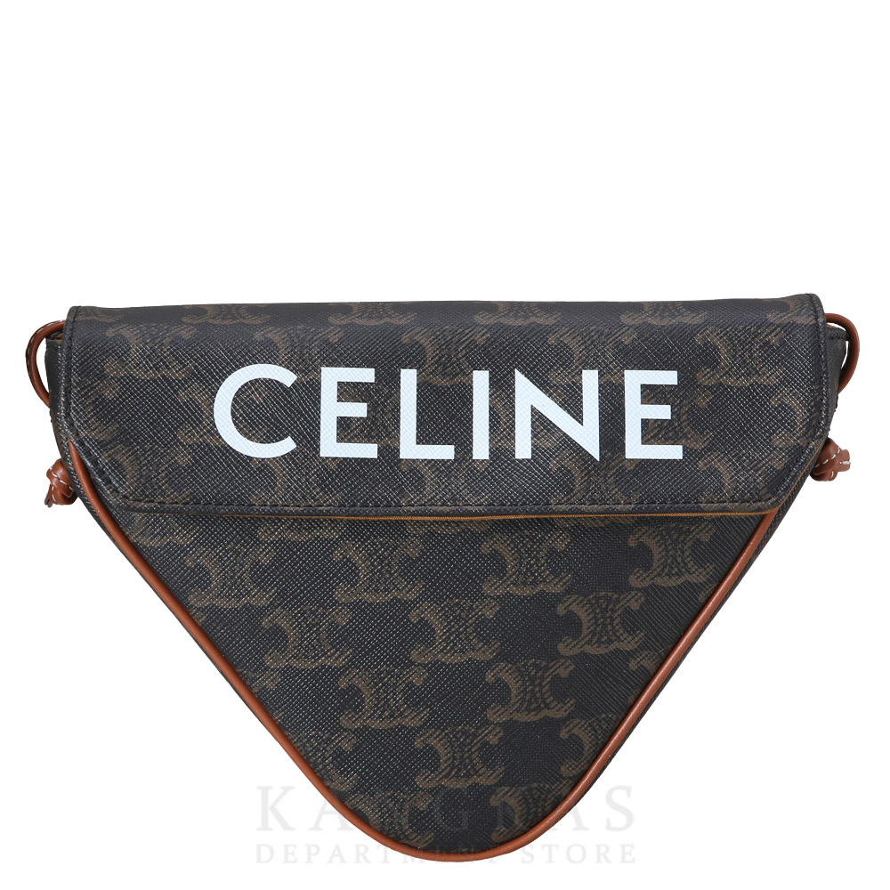 CELINE(USED)셀린느 트리오페 캔버스 프린트 트라이앵글