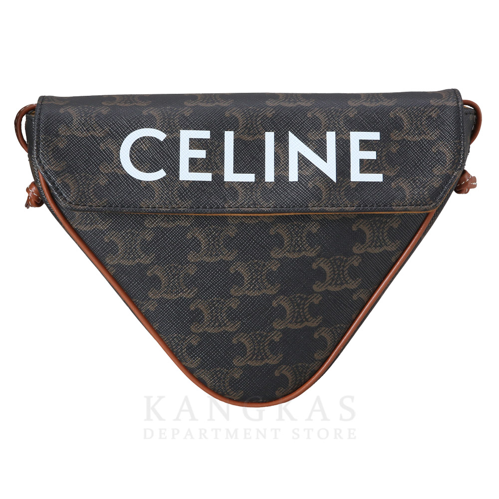 CELINE(USED)셀린느 트리오페 캔버스 프린트 트라이앵글