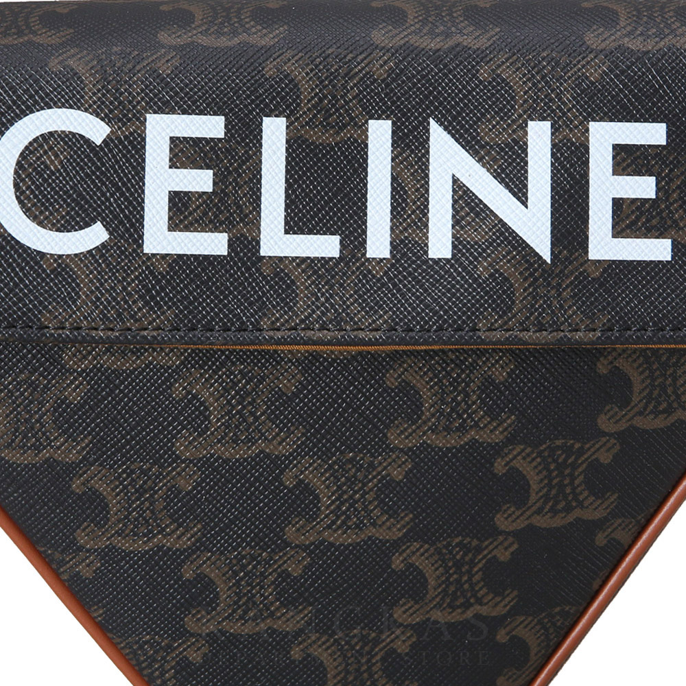 CELINE(USED)셀린느 트리오페 캔버스 프린트 트라이앵글
