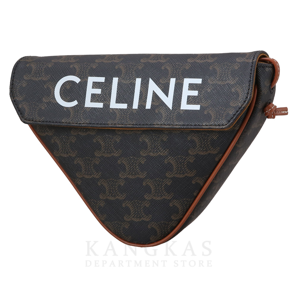 CELINE(USED)셀린느 트리오페 캔버스 프린트 트라이앵글
