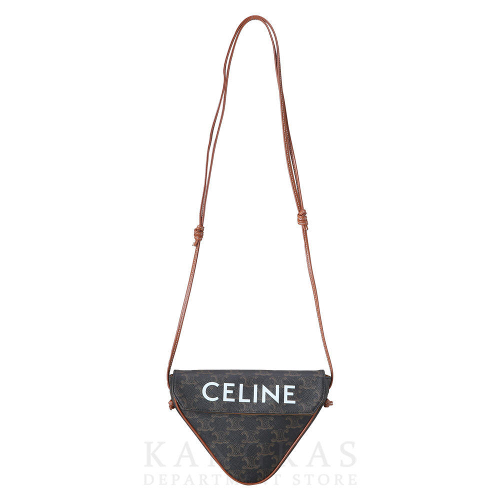 CELINE(USED)셀린느 트리오페 캔버스 프린트 트라이앵글
