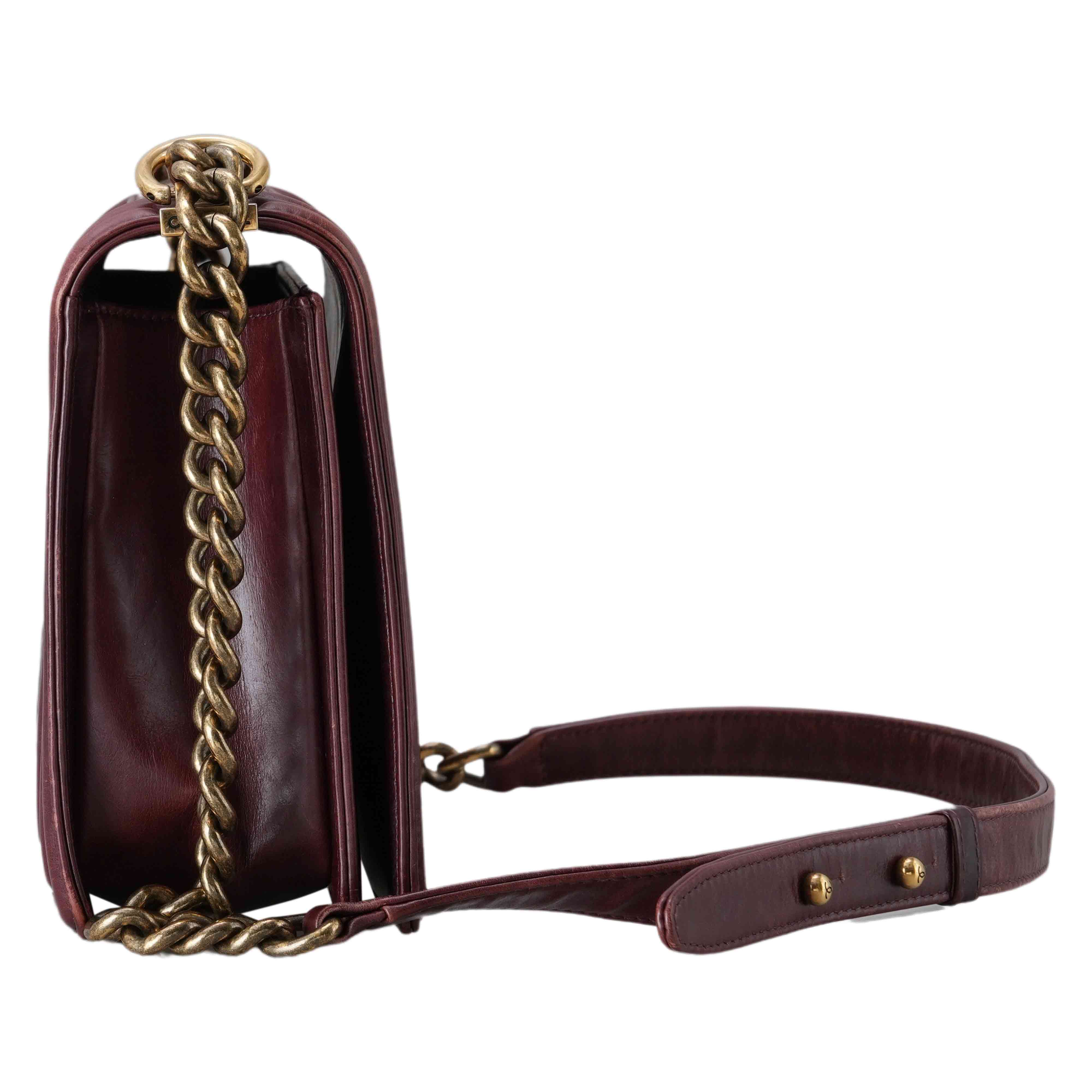 CHANEL(USED)샤넬 시즌 보이샤넬 뉴미듐