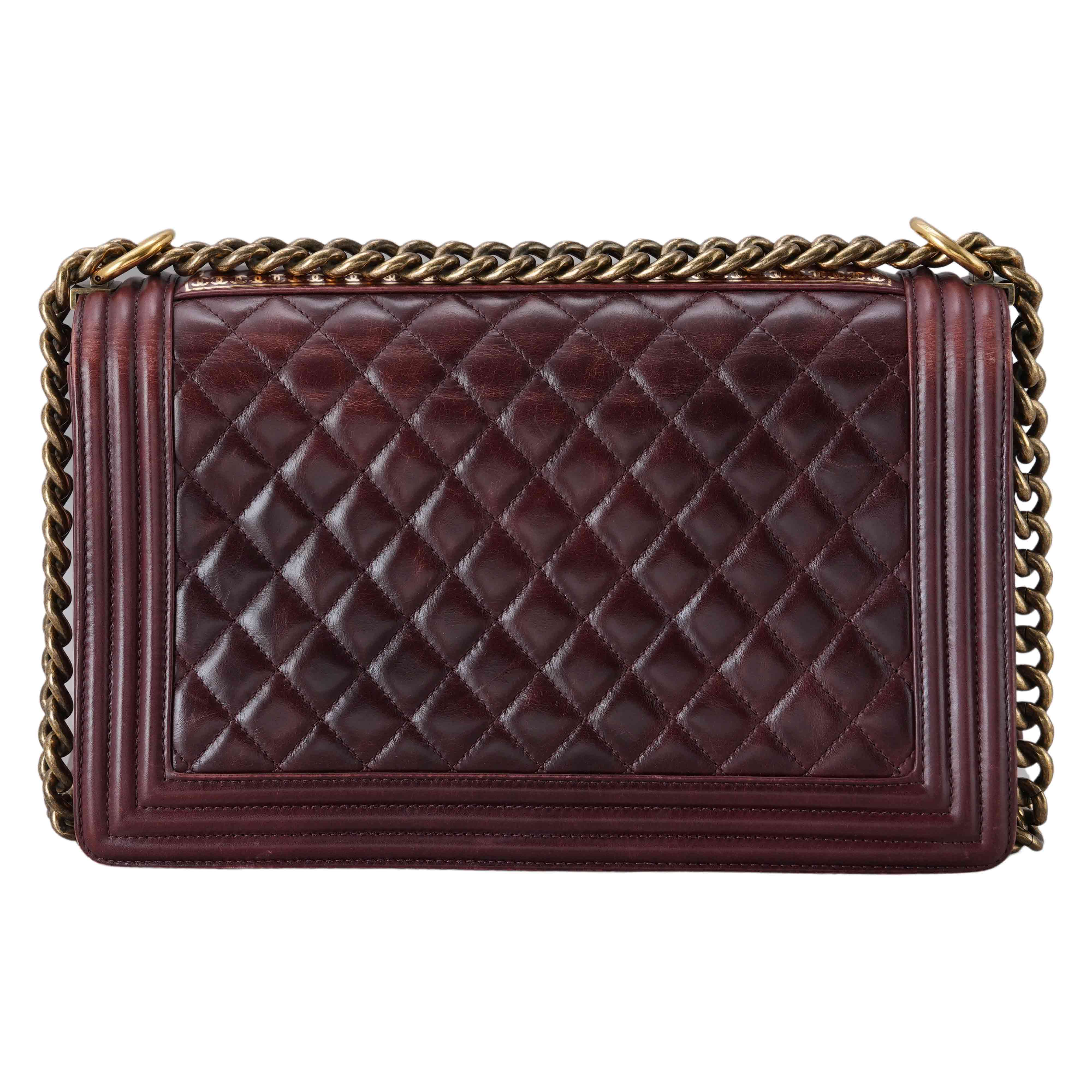 CHANEL(USED)샤넬 시즌 보이샤넬 뉴미듐