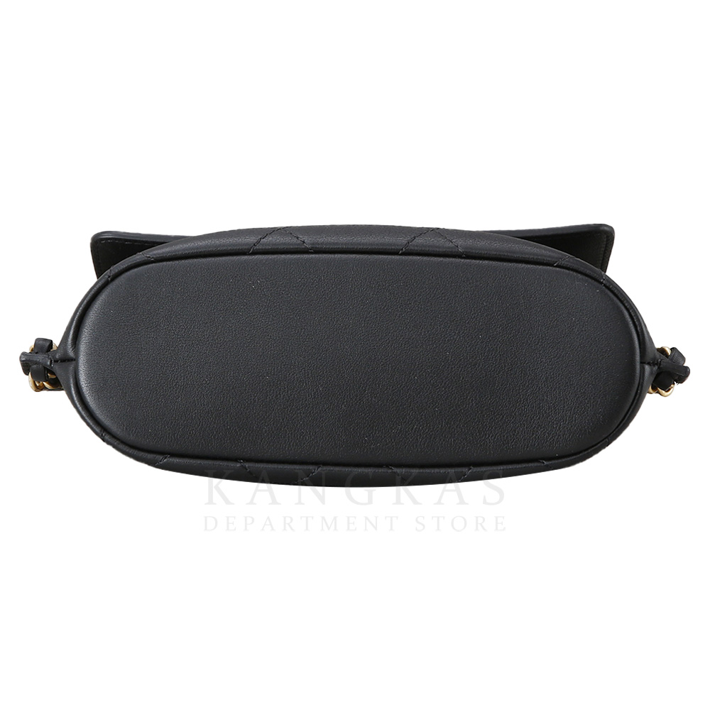 CHANEL(USED)K샤넬 AS2542 카프스킨 스몰 호보 블랙