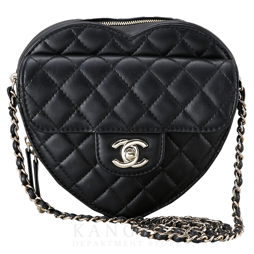CHANEL(USED)샤넬 하트백 램스킨 라지