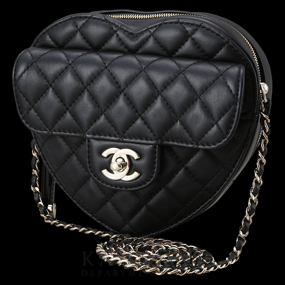 CHANEL(USED)샤넬 하트백 램스킨 라지