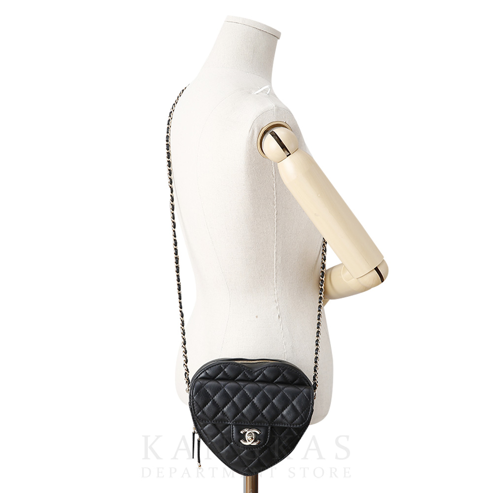 CHANEL(USED)샤넬 하트백 램스킨 라지