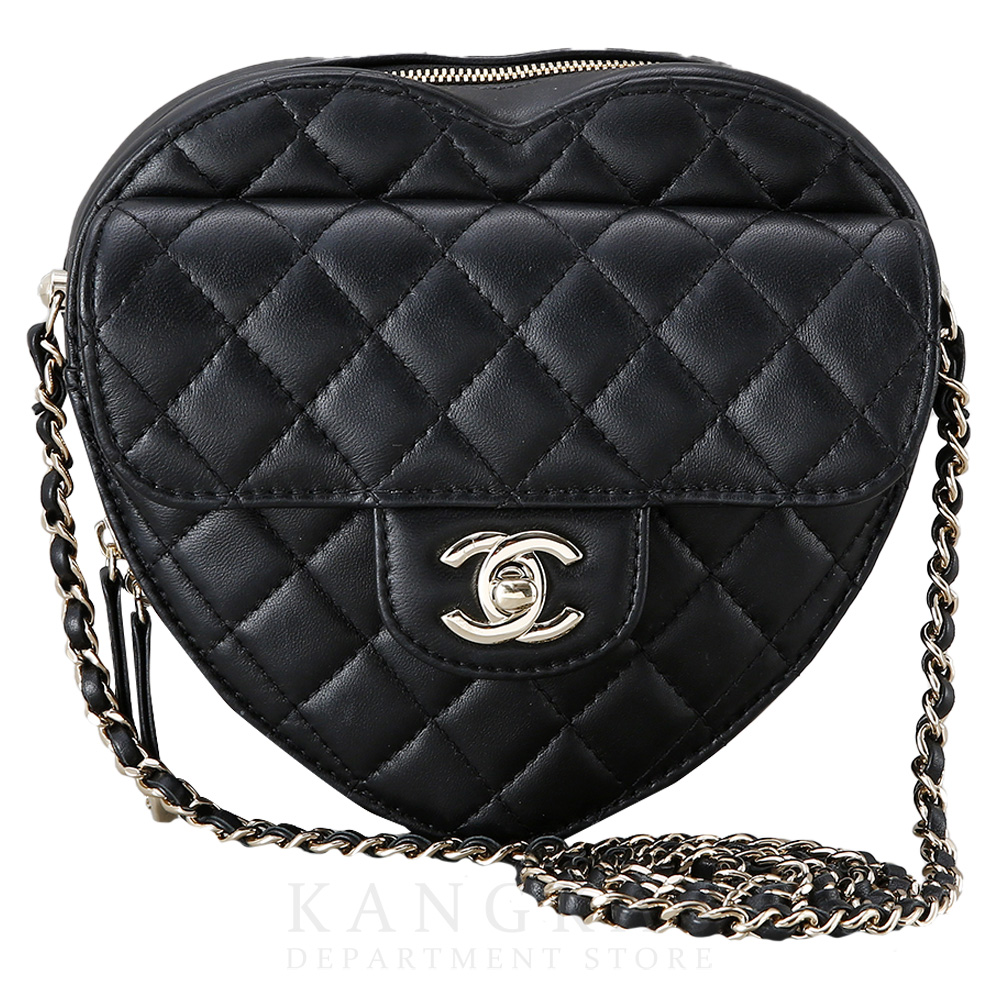 CHANEL(USED)샤넬 하트백 램스킨 라지
