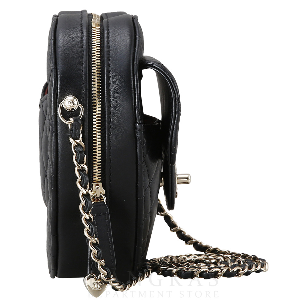 CHANEL(USED)샤넬 하트백 램스킨 라지
