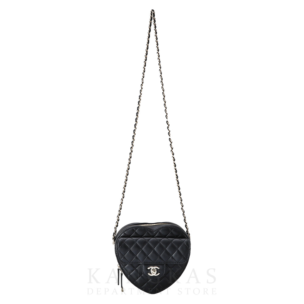 CHANEL(USED)샤넬 하트백 램스킨 라지