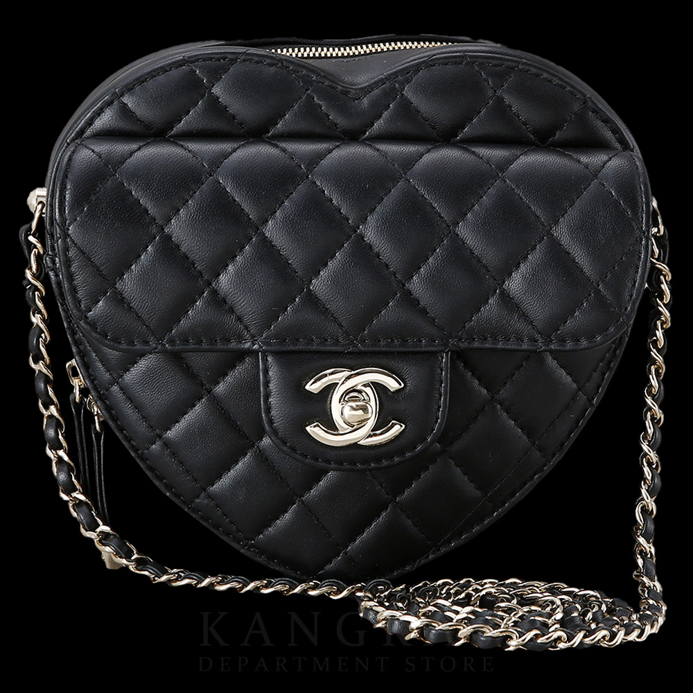 CHANEL(USED)샤넬 하트백 램스킨 라지