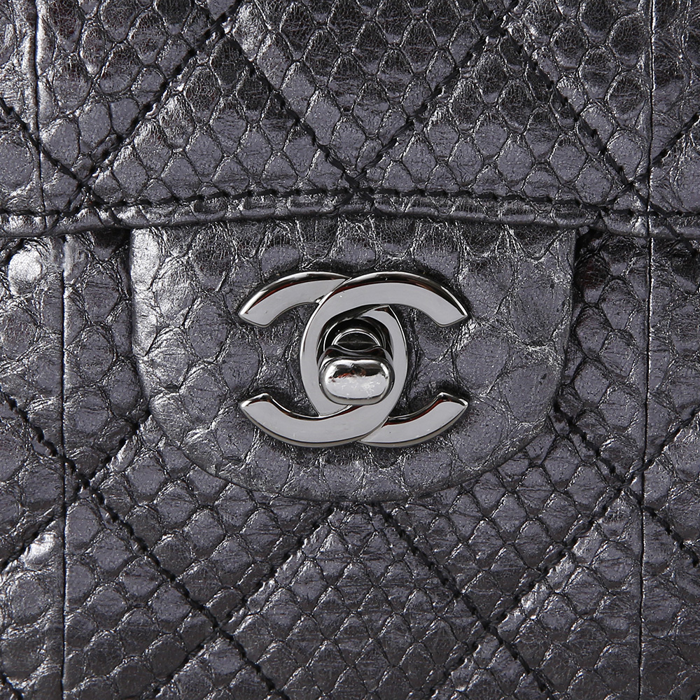 CHANEL(USED)샤넬 시즌 파이톤 미니 체인백