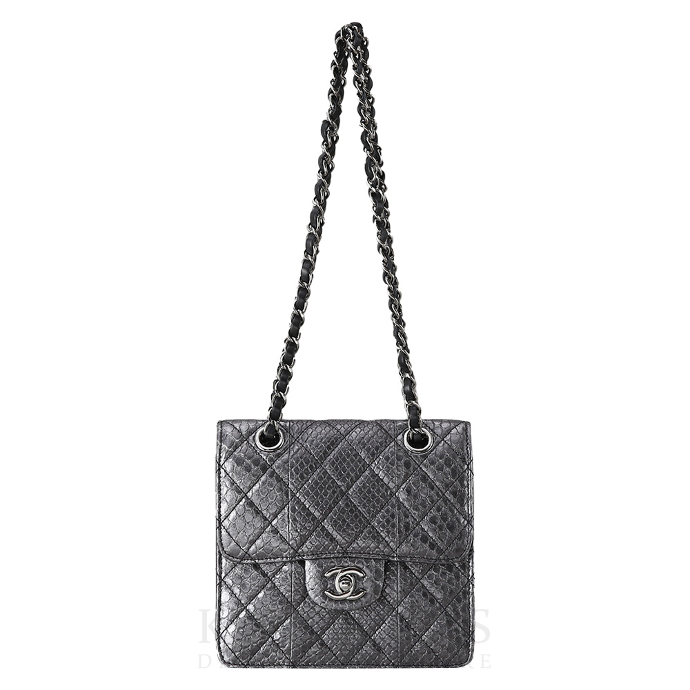 CHANEL(USED)샤넬 시즌 파이톤 미니 체인백