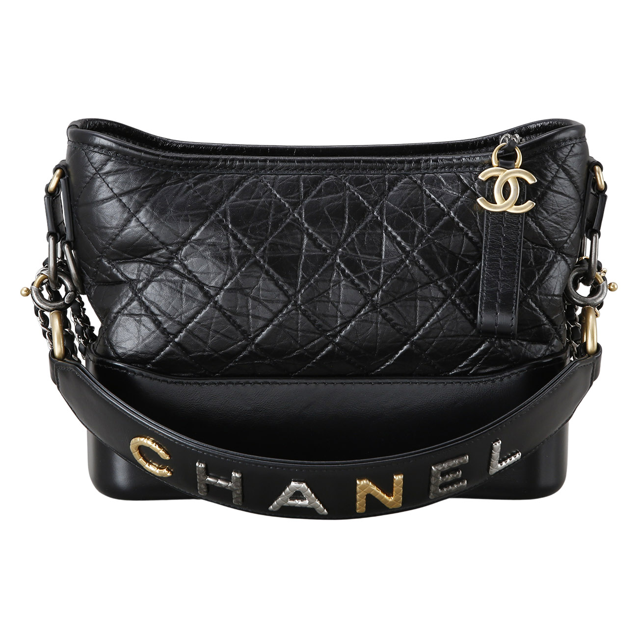 CHANEL(USED)K샤넬 가브리엘 호보 뉴미듐 & 레터링 스트랩