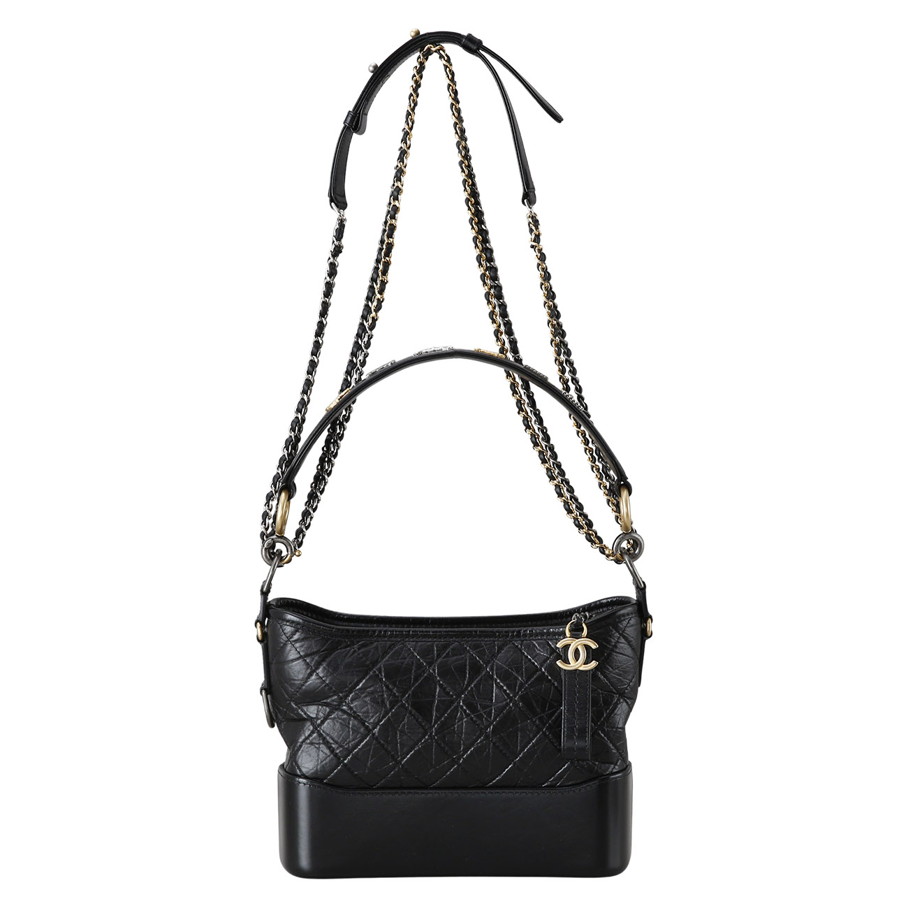 CHANEL(USED)K샤넬 가브리엘 호보 뉴미듐 & 레터링 스트랩