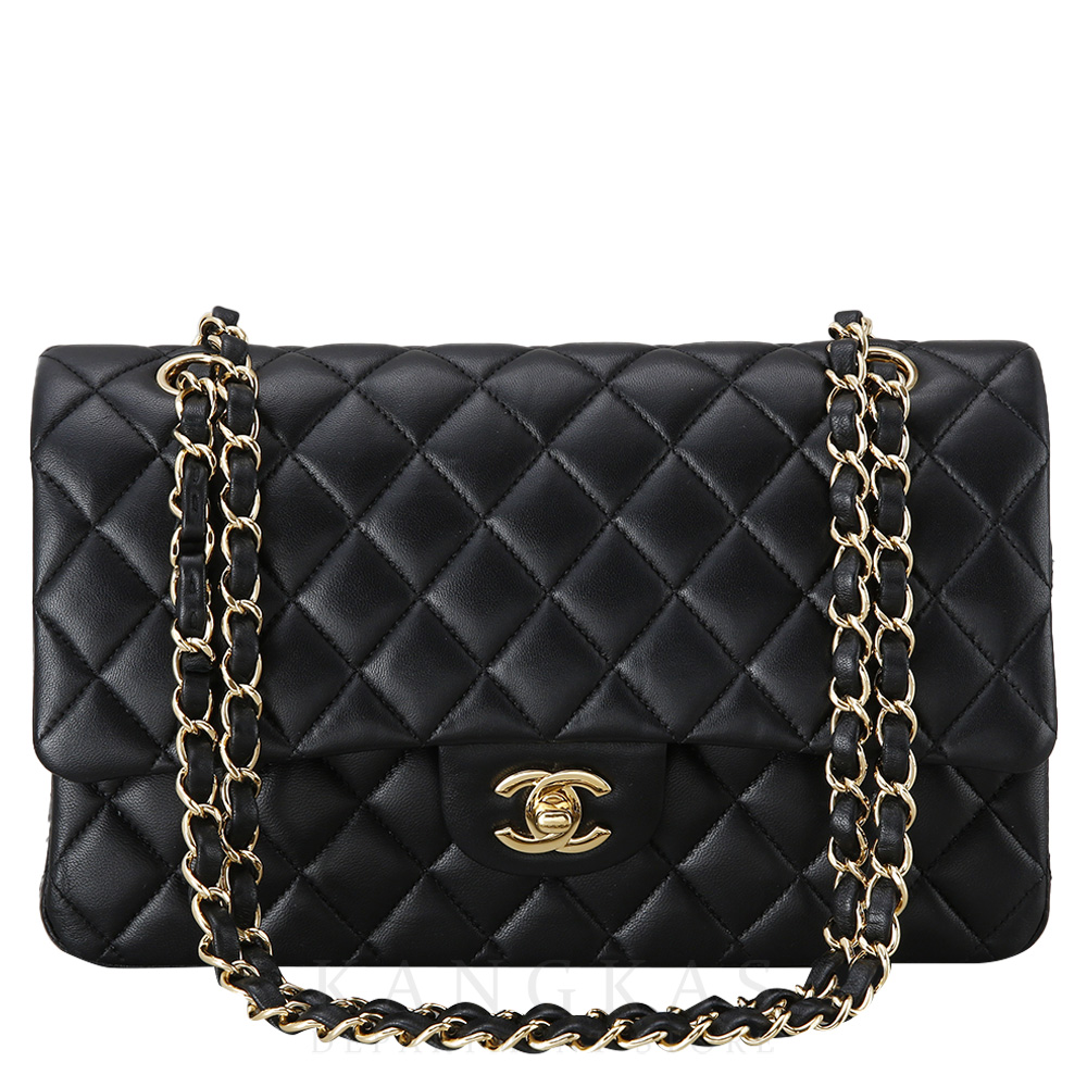 CHANEL(USED)샤넬 클래식 램스킨 미듐