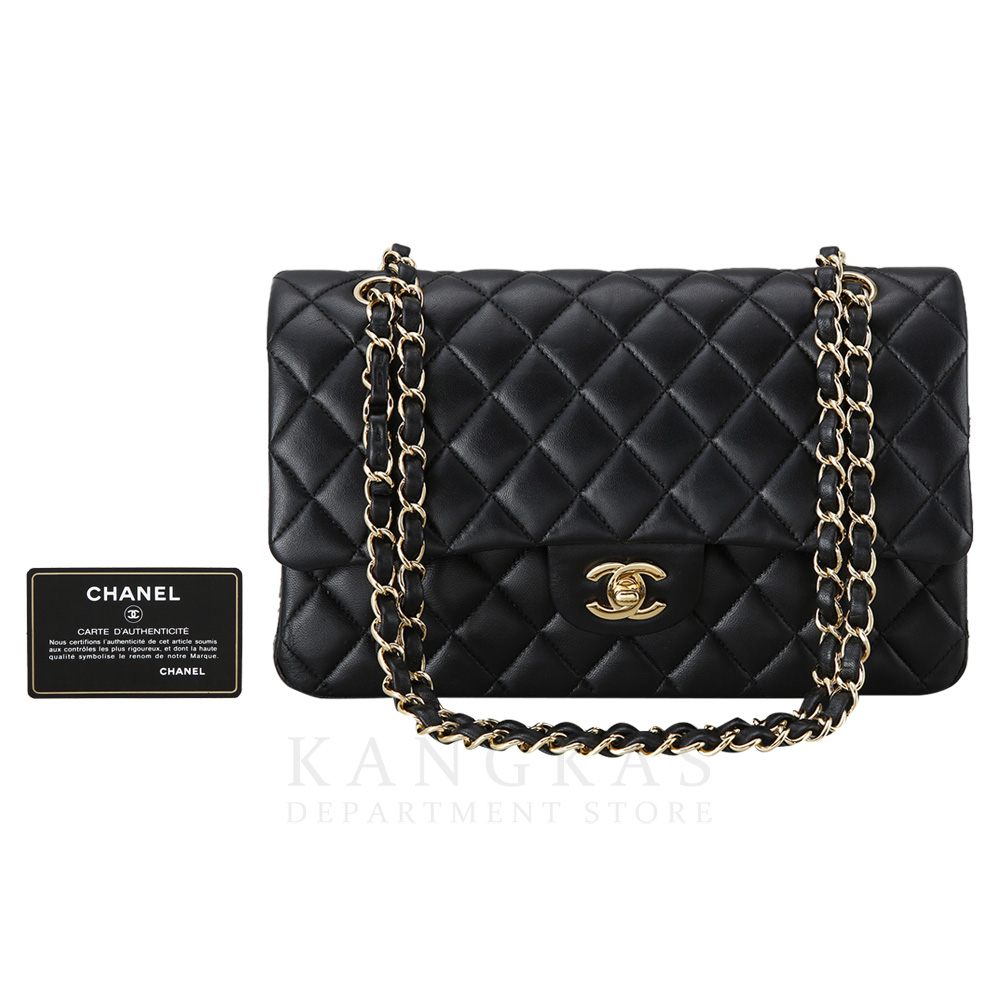 CHANEL(USED)샤넬 클래식 램스킨 미듐