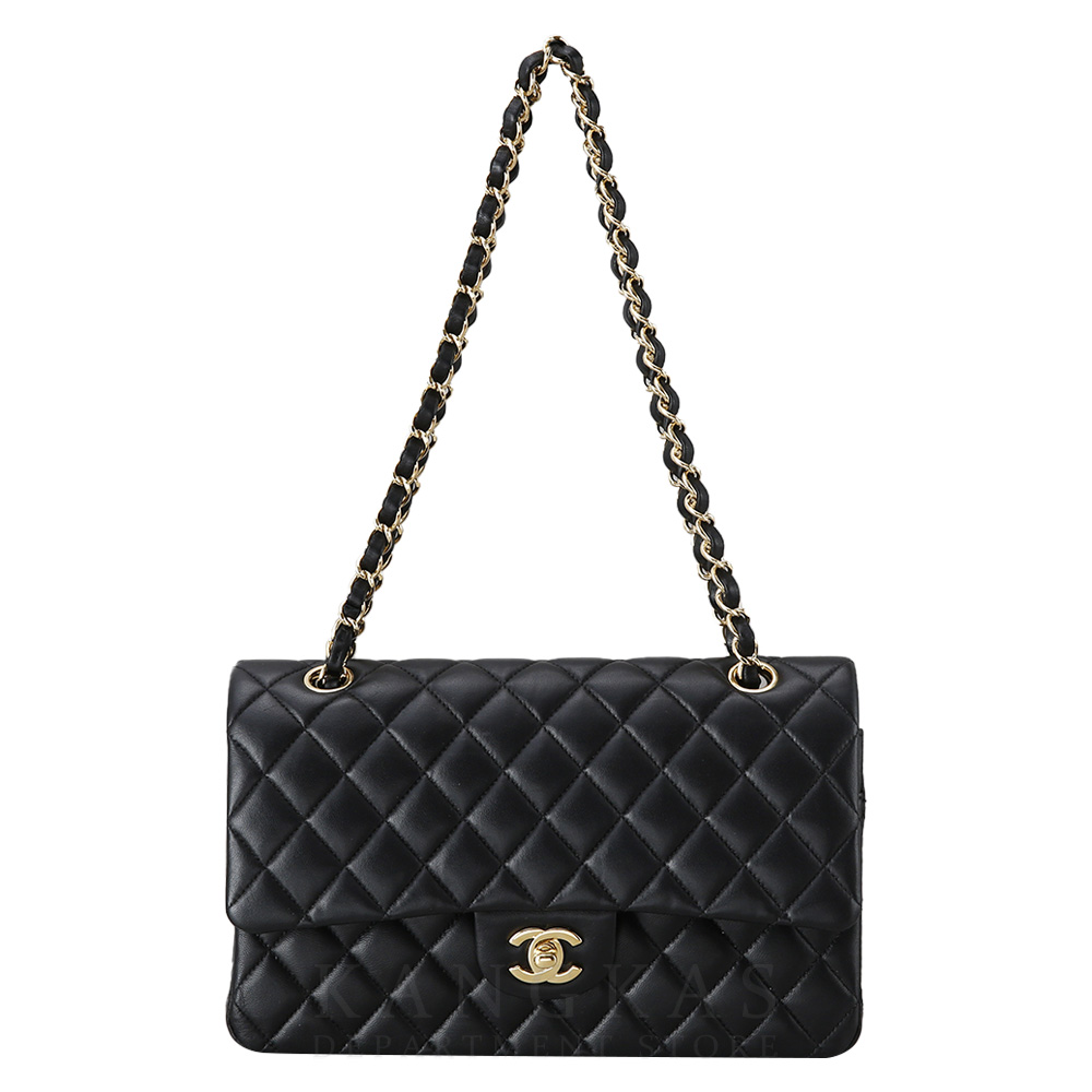 CHANEL(USED)샤넬 클래식 램스킨 미듐