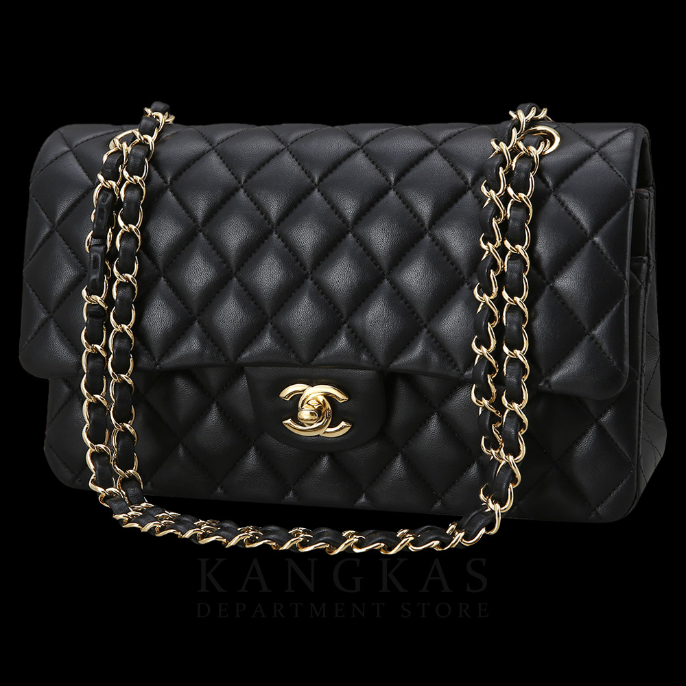 CHANEL(USED)샤넬 클래식 램스킨 미듐