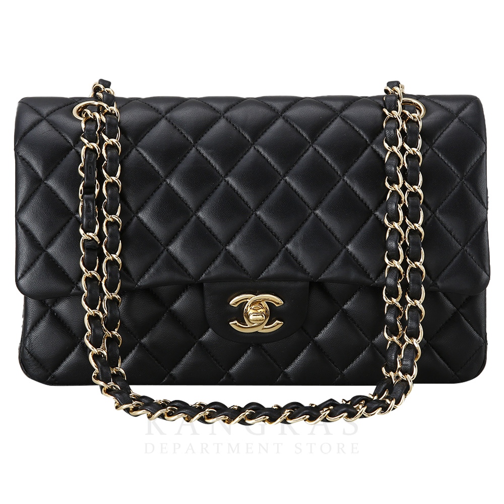 CHANEL(USED)샤넬 클래식 램스킨 미듐
