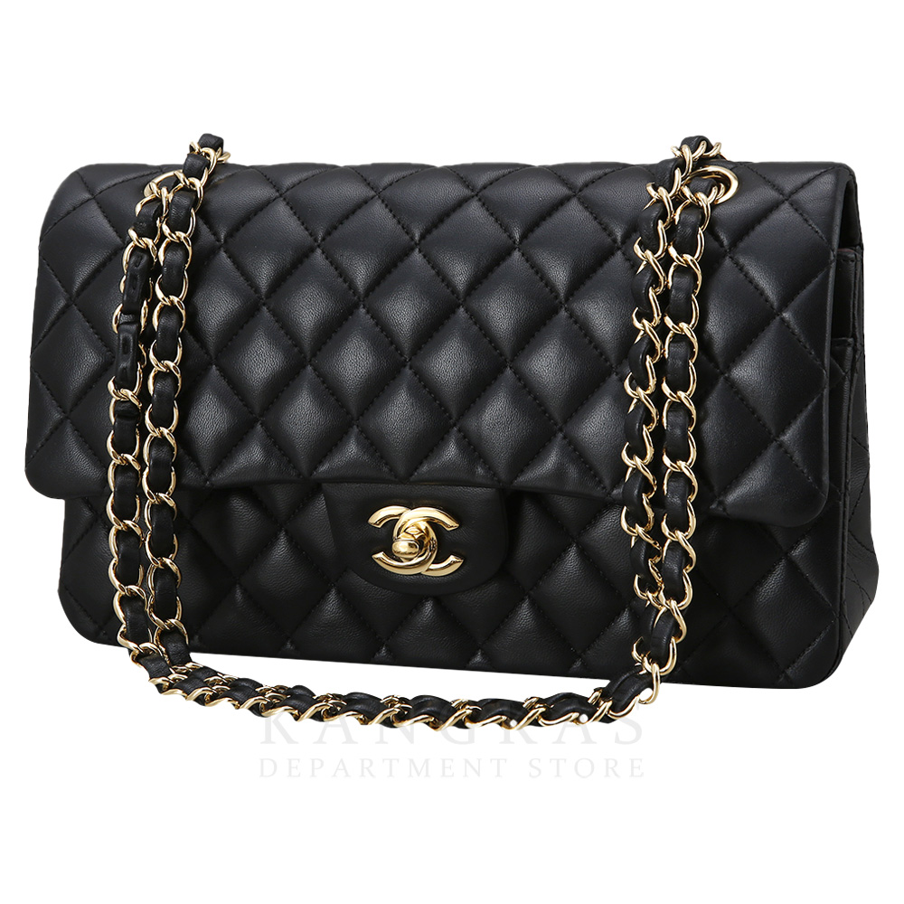 CHANEL(USED)샤넬 클래식 램스킨 미듐