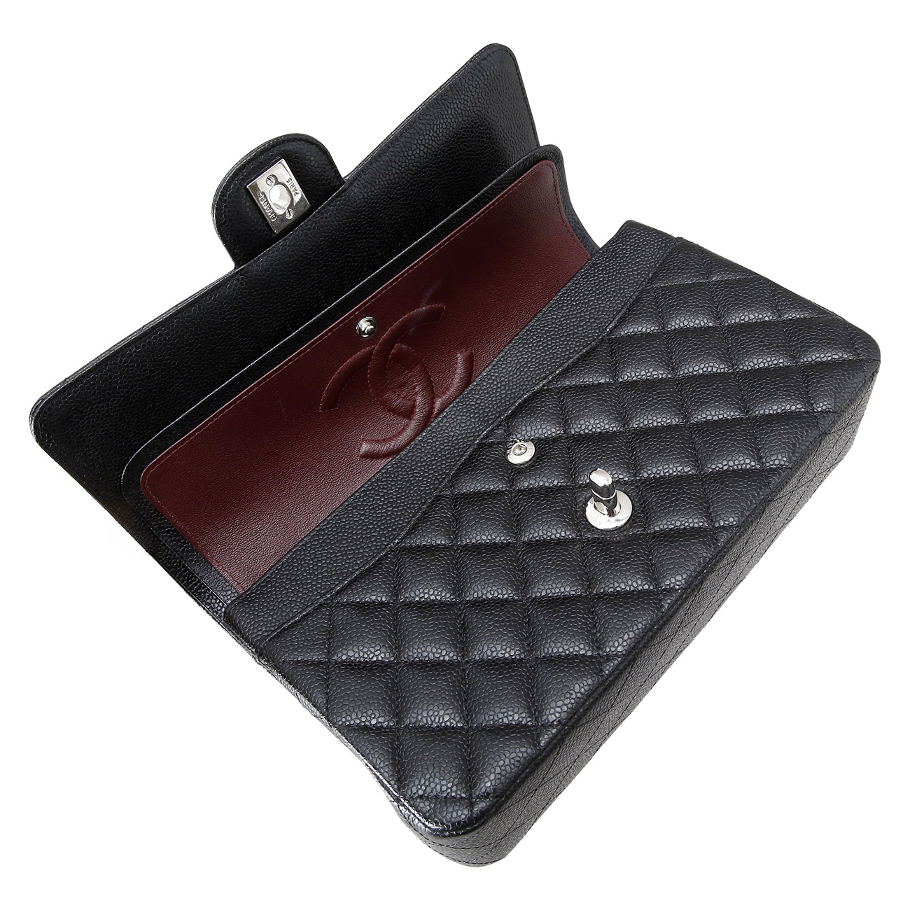 CHANEL(USED)샤넬 캐비어 클래식 미듐 플랩백